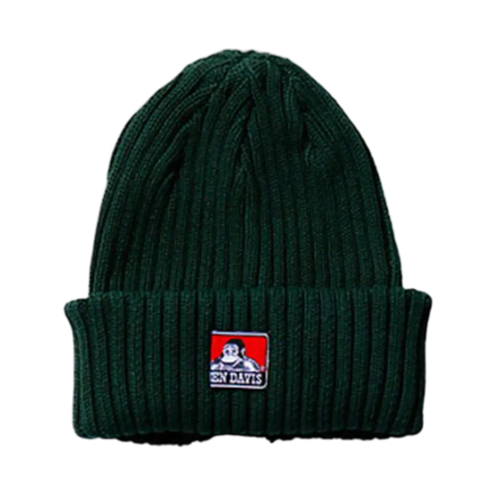 BEN DAVIS Knit Cap Cap Hat Knit Cap Men Women Unisex "D.Green"