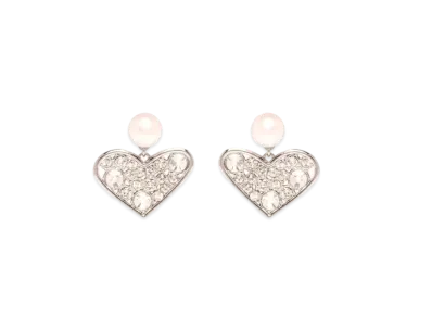 MIU MIU Micro Jewel Pierce "Cream White/Crystal"