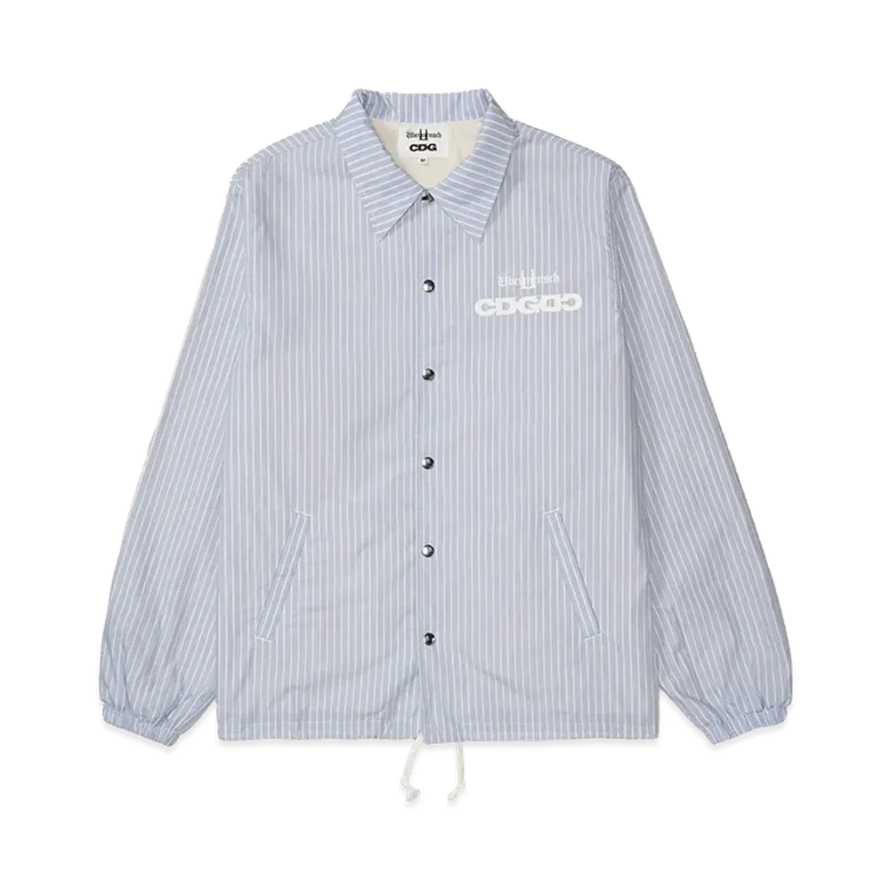 COMME des GARCONS CDG x G-DRAGON Ubermensch Classic Coach Jacket Nylon "Stripe"