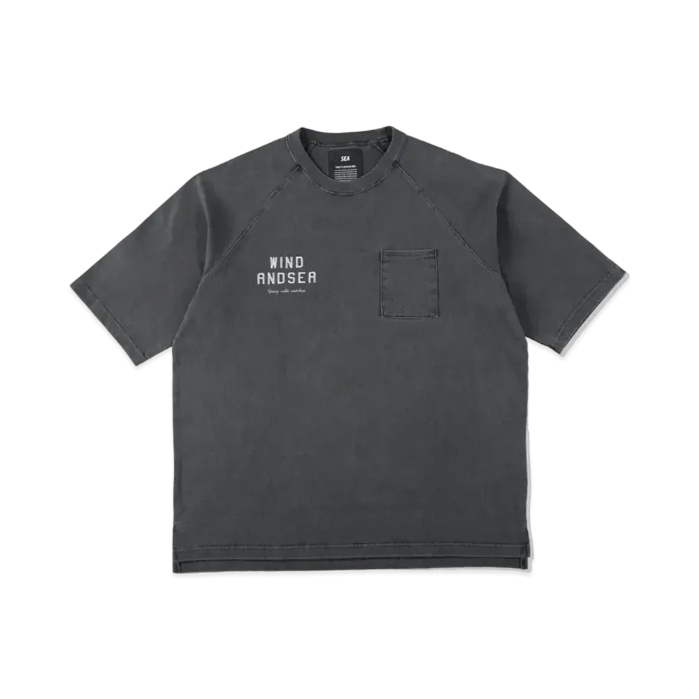 WIND AND SEA WDS (Sea-League) Pocket S/S Tee "Black"