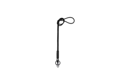 Bottega Veneta Key Ring "Nero"