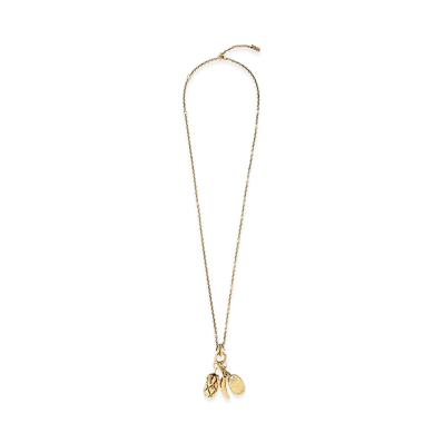 Chloe Women's Long Necklace Fruits "Gold"