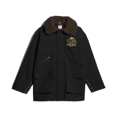 adidas x Blondey Mccoy Skateboarding A Chore Coat "Black/Brown"