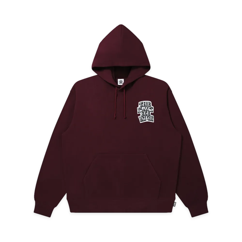 BlackEyePatch OG Ski Mask Hoodie "Burgundy"