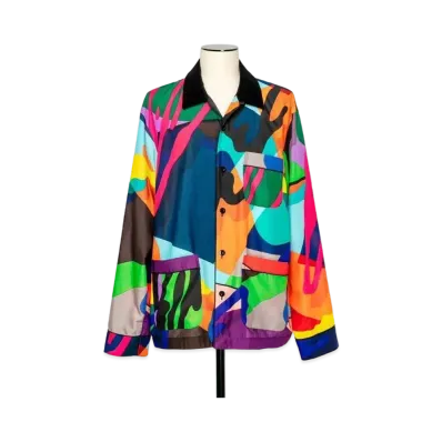 sacai KAWS Long Sleeve Shirt "Multi"