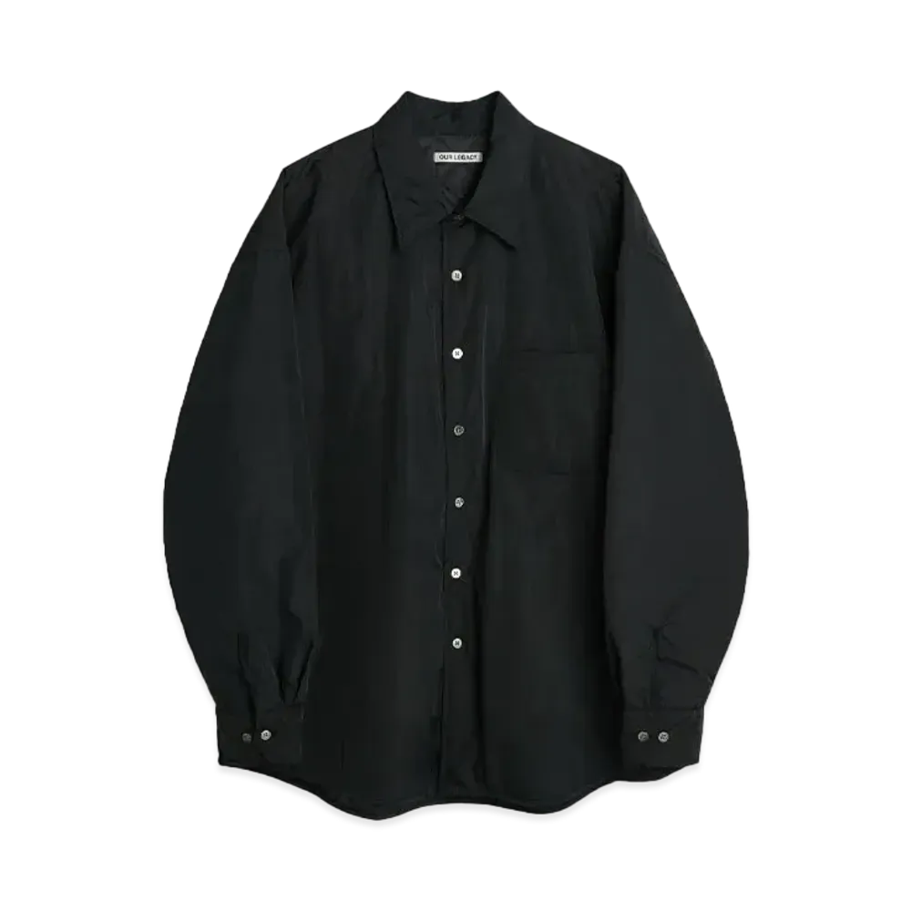 OUR LEGACY Tech Borrowed Jacket "Padded Black"
