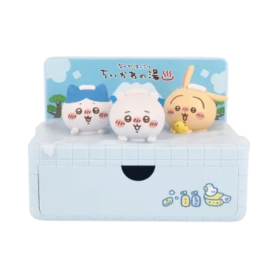 BANDAI "Ichiban Kuji" -Chiikawa ~A warm and cozy Chiikawa bath~- A Prize Warm bathhouse accessory case figure