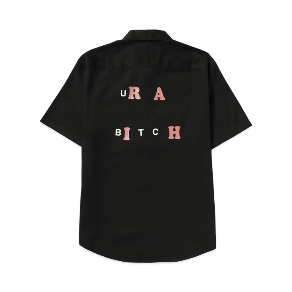Supreme Bitch S/S Work Shirt "Black"