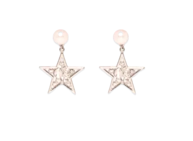 MIU MIU Micro Jewel Pierce "Cream White/Crystal"