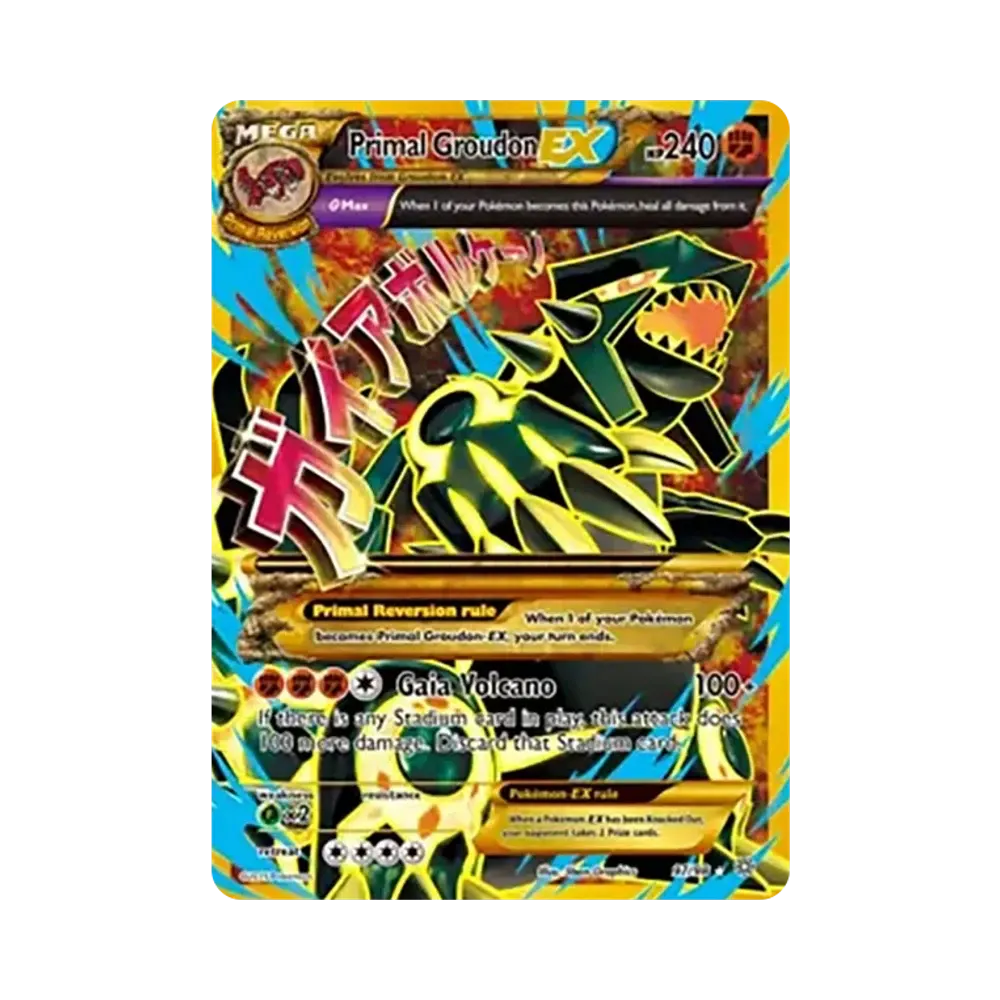 ゲンシグラードンEX SR XY7 バンデットリング 094/081 ゲンシグラードンEX UR :1ED [XY7 094/081](拡張パック「バンデット