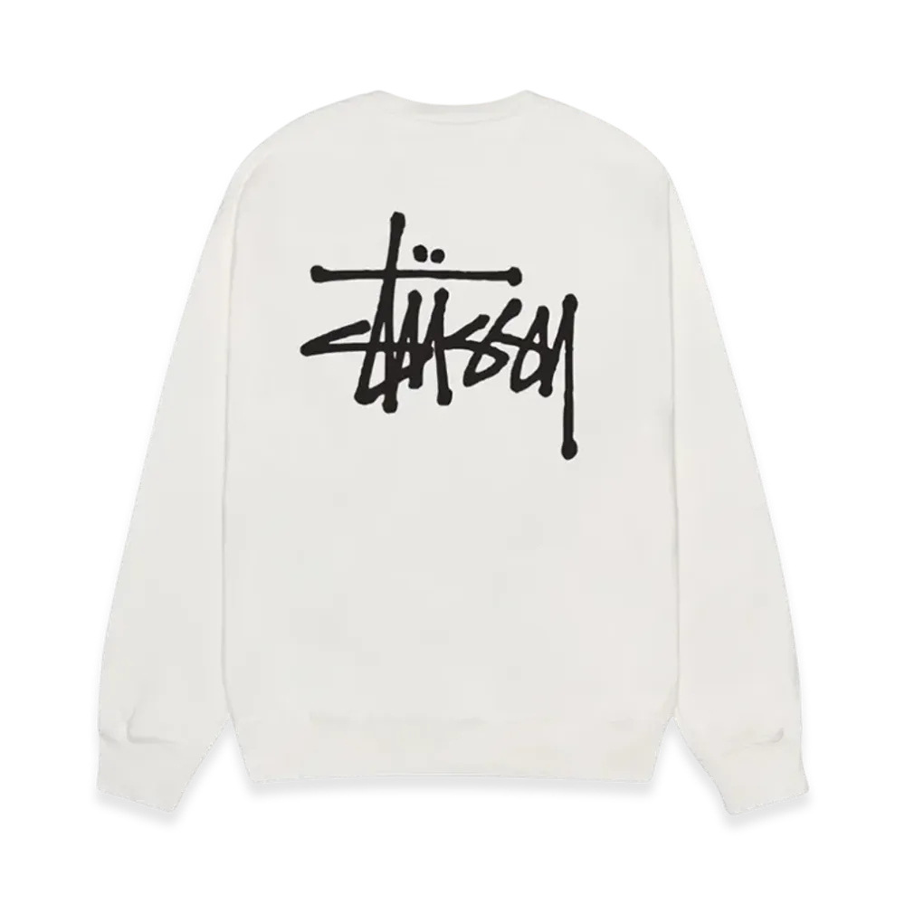Stussy Basic Stussy Pigment Dyed Crew "Natural"