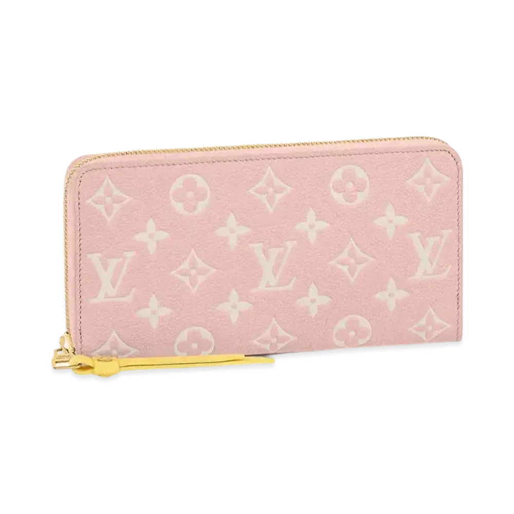 Louis Vuitton Zippy Wallet Monogram Empreinte "Pink"
