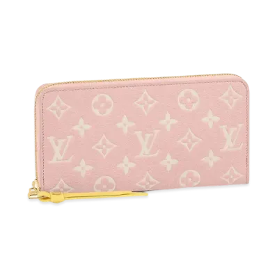 Louis Vuitton Zippy Wallet Monogram Empreinte "Pink"