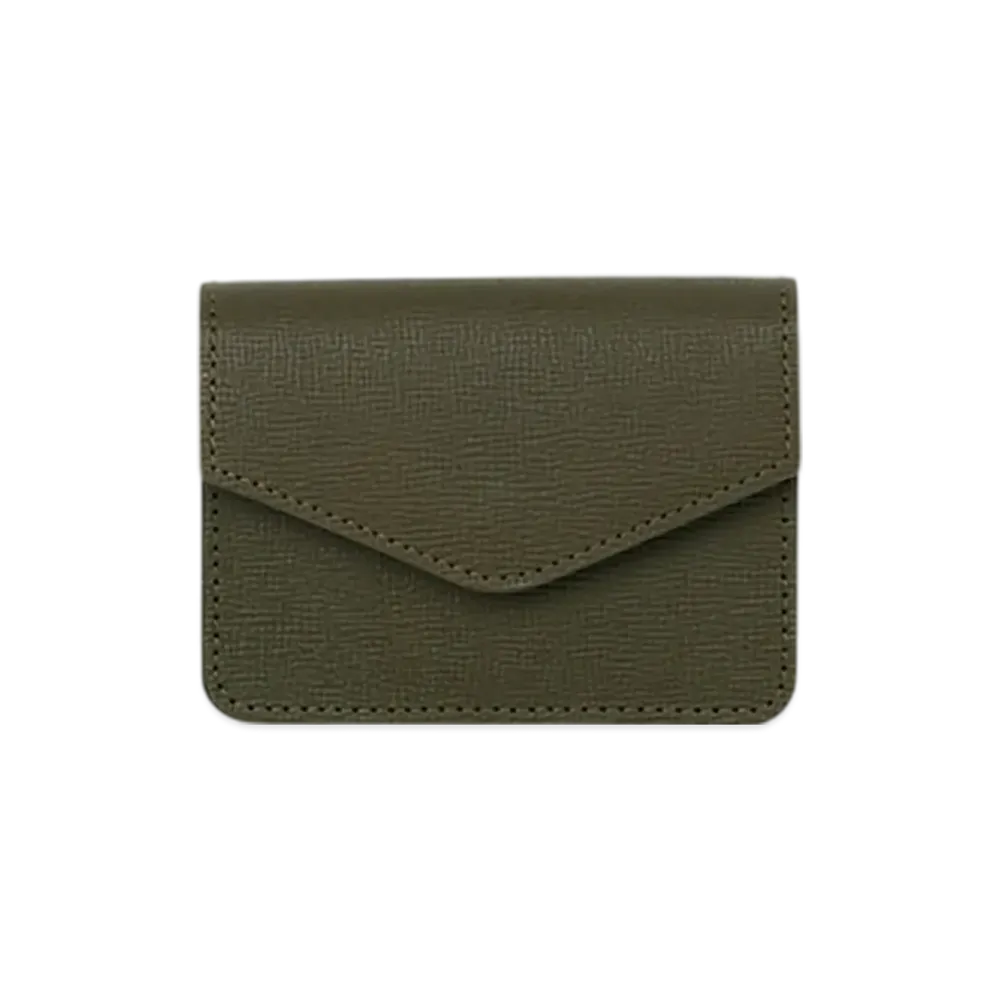 Hender Scheme Flap Billfold "Olive"