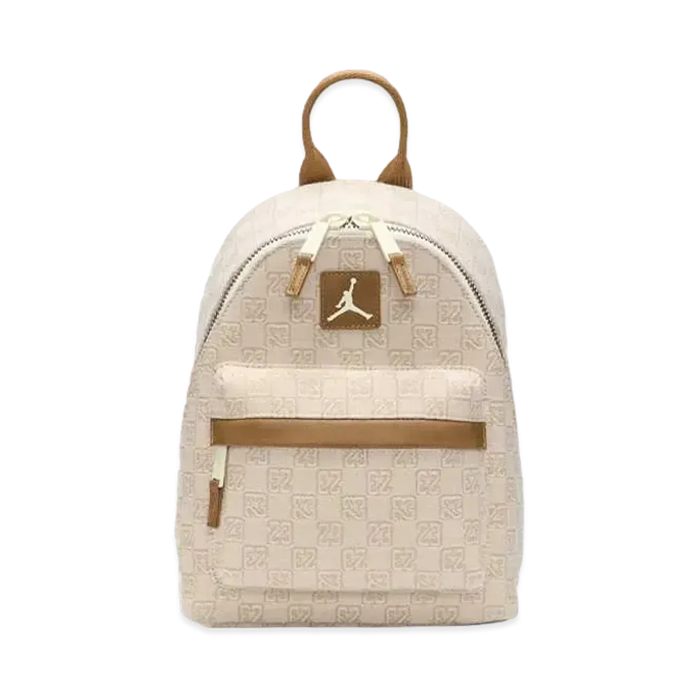 Nike Jordan Brand Monogram Mini Backpack "Coconut Milk"