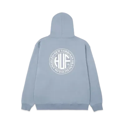 HUF Regional Puff Hoodie "Steel Blue"