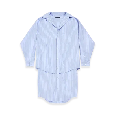 BALENCIAGA Women's Dresses "Light Blue"