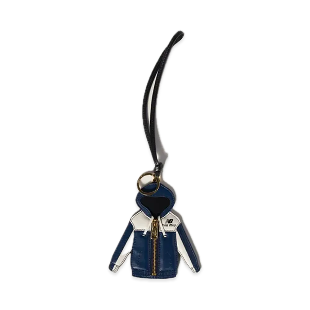 MIU MIU x New Balance Leather Keyring Trick "Blue"