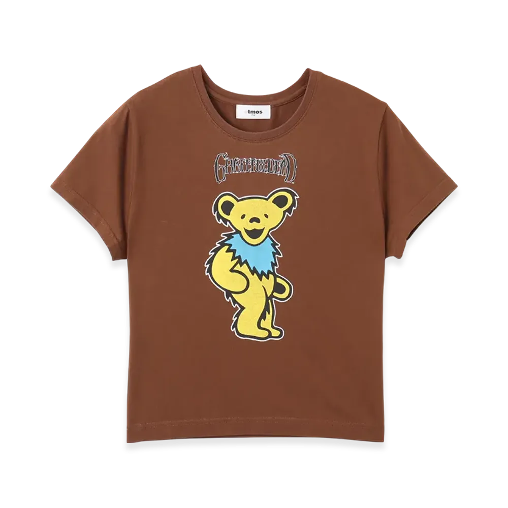 atmos pink x Grateful Dead Mini T-shirt "Brown"