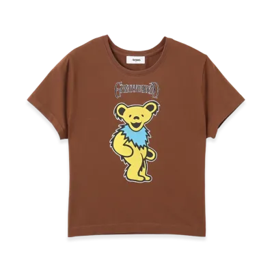 atmos pink x Grateful Dead Mini T-shirt "Brown"