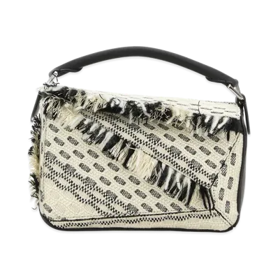 LOEWE Women's Fabric Puzzle Handbag "Multicolor"