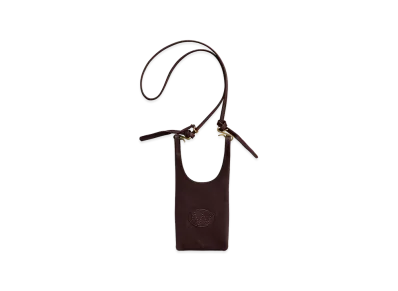 NICENESS N.Lowe Petit Steerhide Shoulder Bag Small "Dark Brown"