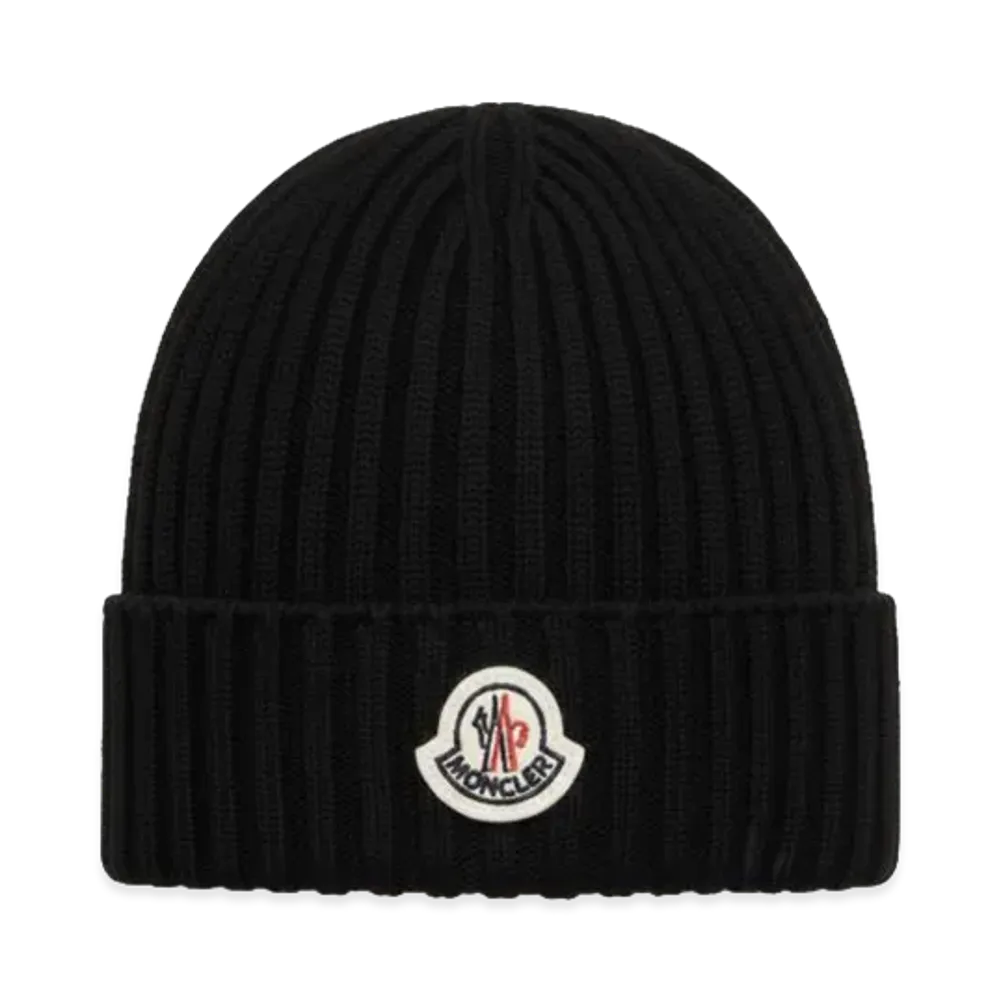 MONCLER Kids Beanie "Black"