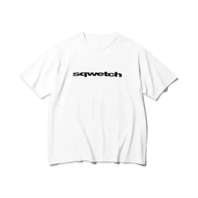 BEAMS x esqwe EISUKE HOSHI sqwetch T-Shirt "White"