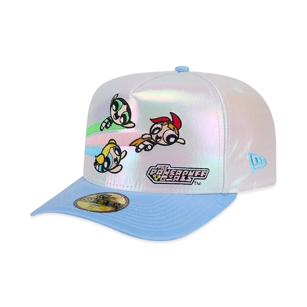 NEW ERA x The Powerpuff Girls 59FIFTY A-Frame Iridescent "White"