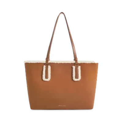 CHARLES & KEITH Noel Tote Bag "Brown"
