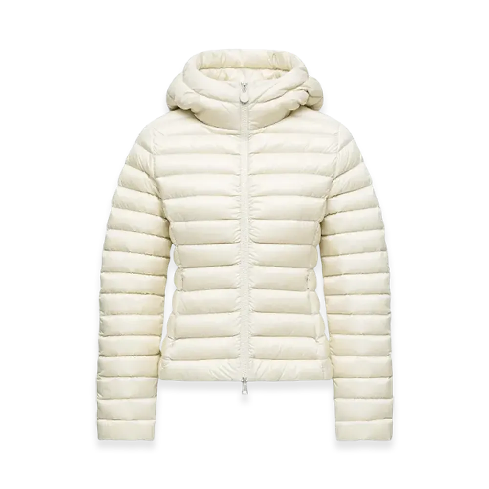 MONCLER Ige Hooded Short Down Jacket "White"