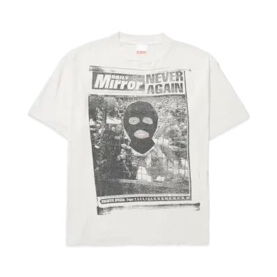 SAINT Mxxxxxx x Jamie Reid Jr SS T-Shirt Mask "White"