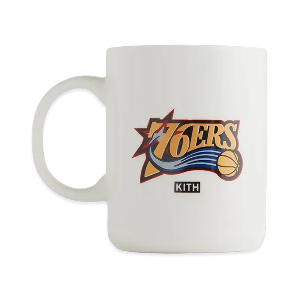 Kith x NBA All-Star Philadelphia 76ers Mug "White"
