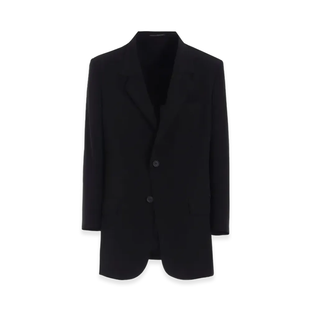 Yohji Yamamoto POUR HOMME Ta Tuxedo Left Seam Zipper Jacket "Black"
