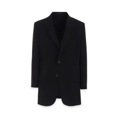 Yohji Yamamoto POUR HOMME Ta Tuxedo Left Seam Zipper Jacket "Black"