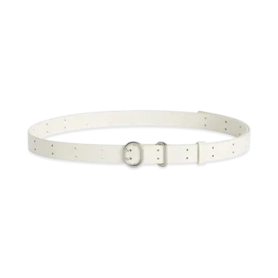Jil Sander Cannolo Belt "Eggshell"