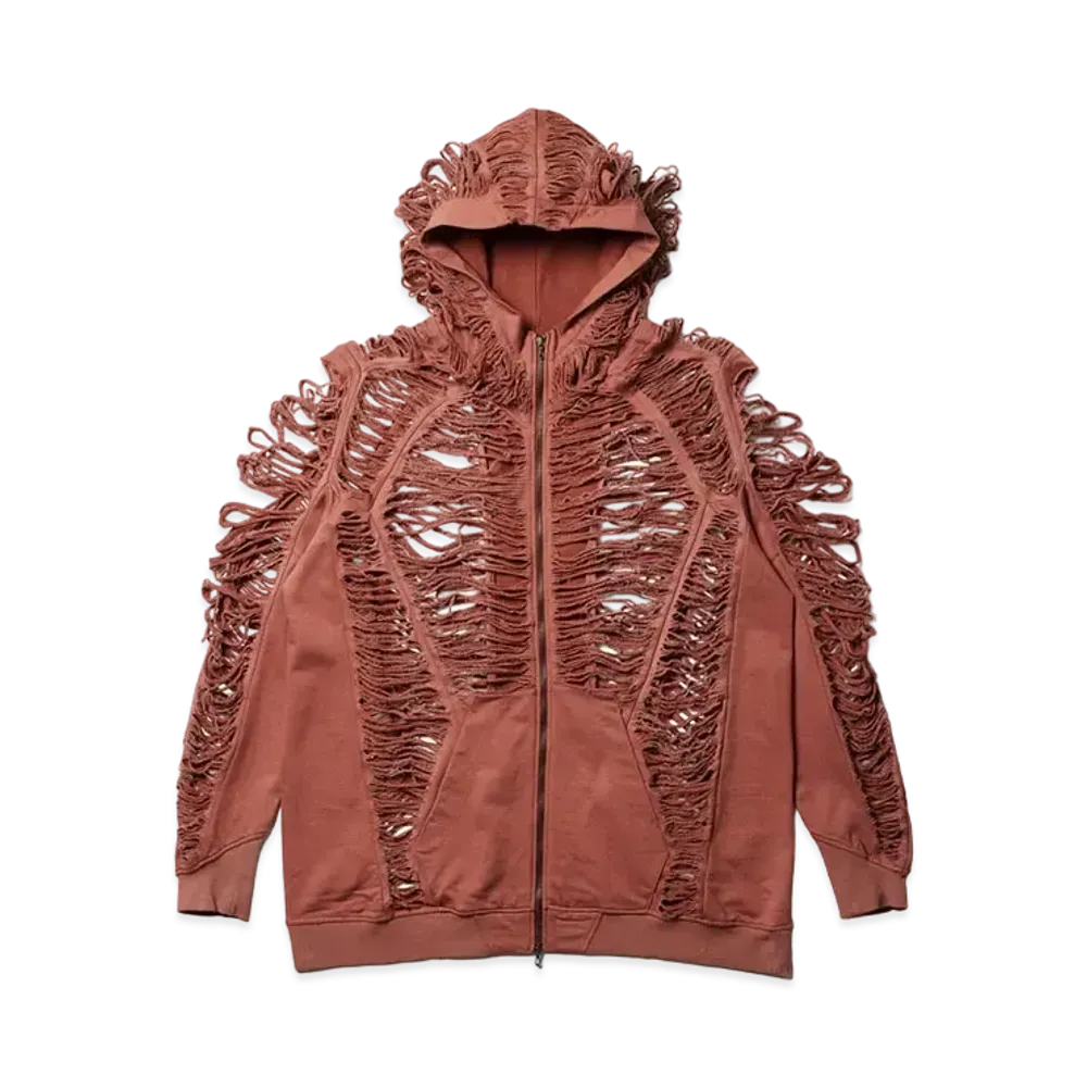 JULIUS Tone Blaze Hoodie "Vermilion"