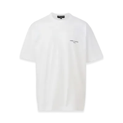 COMME des GARCONS HOMME Cotton Jersey Product Print T-shirt "White"