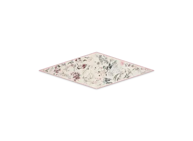 Dior Millefiori Dior Diamond Silk Twill "Multicolor/Pink/Ivory"