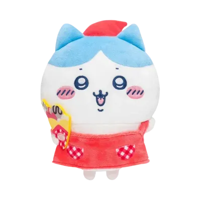 Gray Parka Service -Chiikawa Crepe Kuji- B Prize Crepe shop Plush S Hachiware