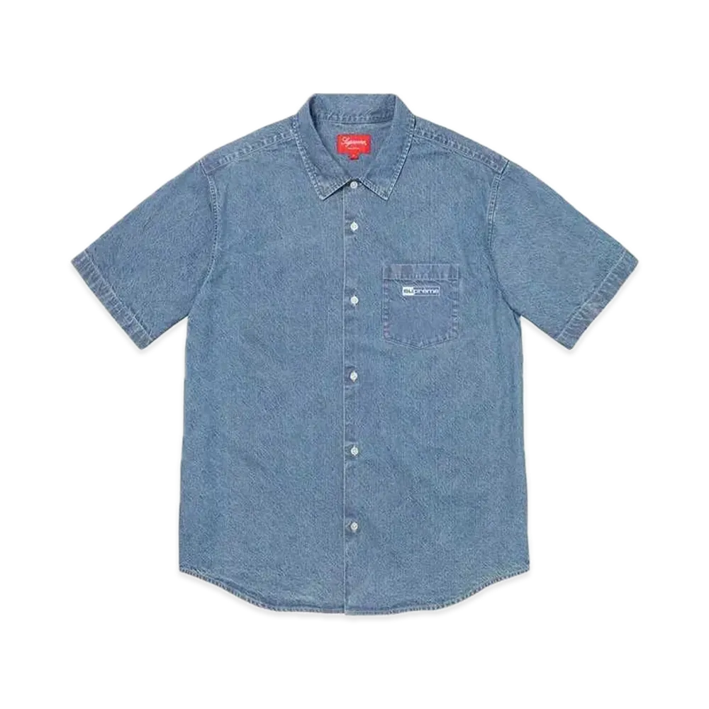 Supreme Invert Denim S/S Shirt "Blue"