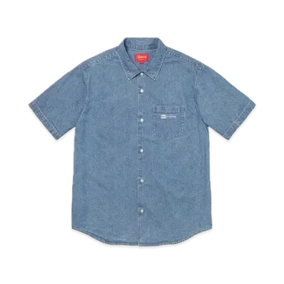Supreme Invert Denim S/S Shirt "Blue"