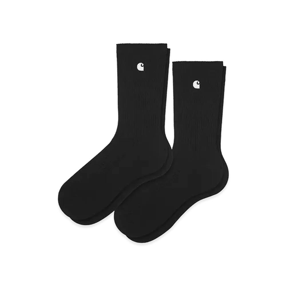 Carhartt WIP Madison Pack Socks "Black/White"
