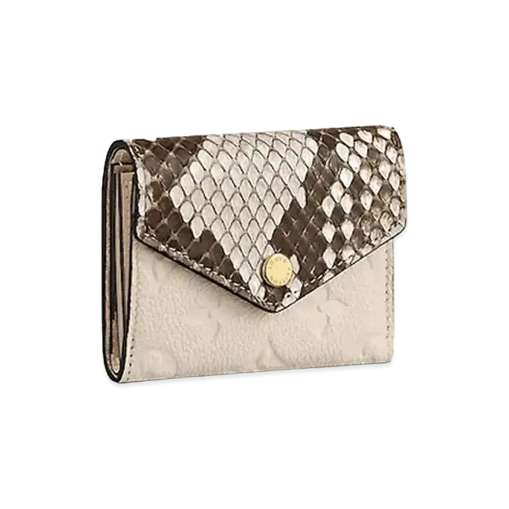 Louis Vuitton Zoe Python Wallet Monogram Empreinte