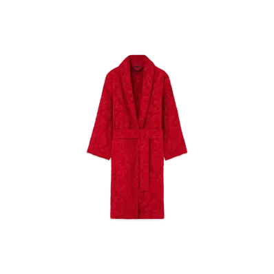 Versace Barocco Bathrobe "Red"