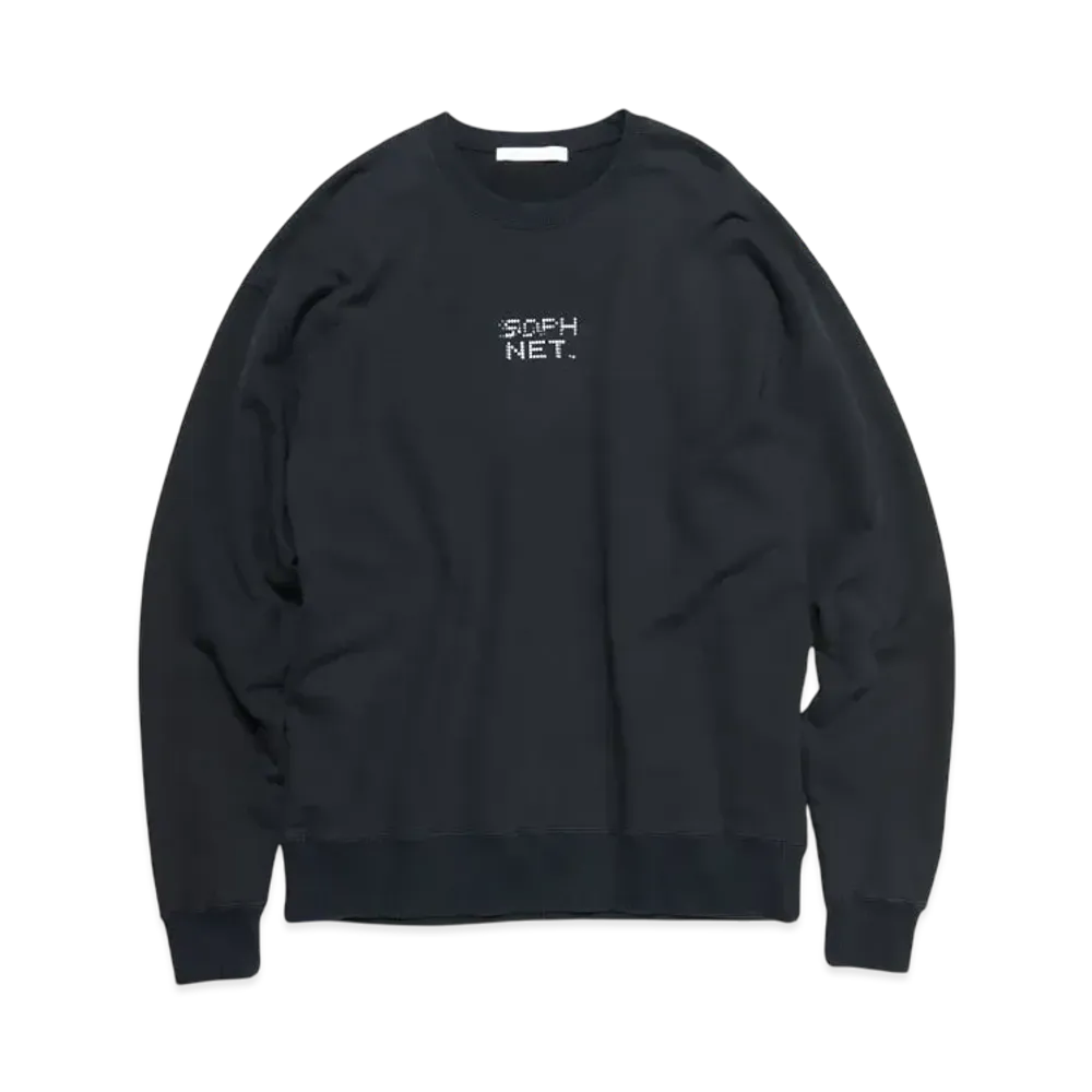 SOPHNET. Simon Taylor: Dot Mask Crewneck "Black"