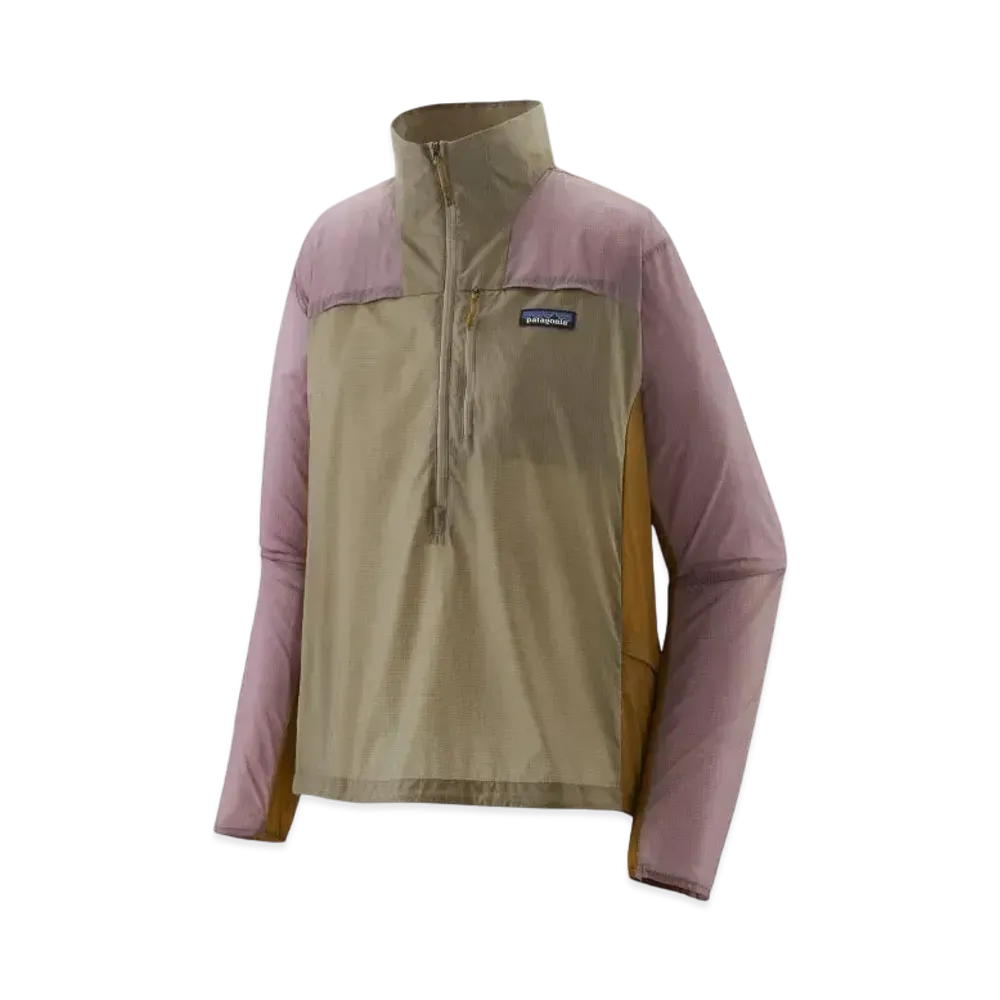 Patagonia Women's Houdini Stash 1/2 Zip Pullover "Grey"