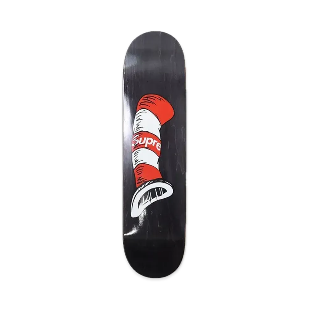 Supreme x Cat In The Hat skateboard "Black"