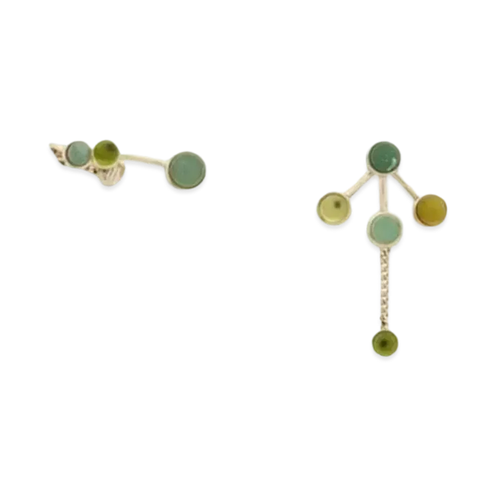 Chloe Zodiac Taurus Earrings "Multicolour"