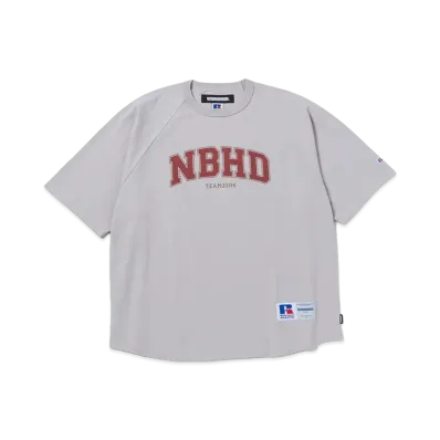 NEIGHBORHOOD x RUSSELL ATHLETIC . Crewneck SS "Gray"